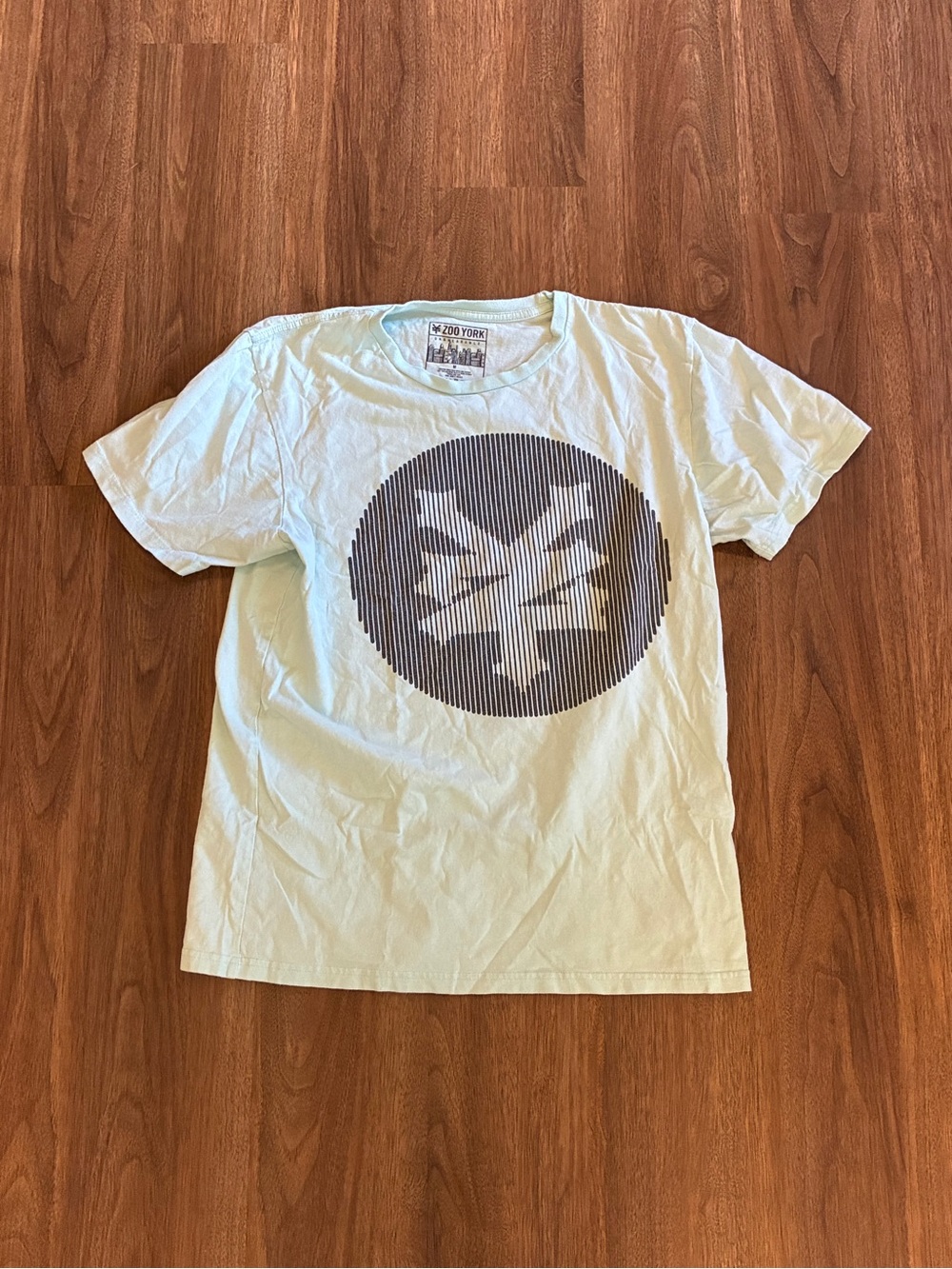 Zoo York Graphic Logo Tee in Light Blue Size Medium
